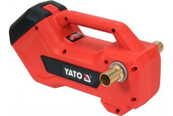 Water and oil pump 18v, 1800 l/h - battery 3 ah (YT-85290)