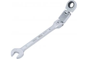 Комбинированный гаечный ключ с торцевой головкой | двойной шарнир | 11 mm (6171)