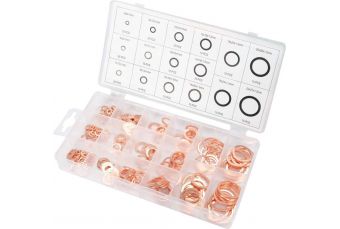 Набор медных прокладок | 220 шт (YT-068721)