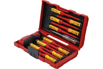 Набор отверток VDE | со сменными битами | 13 шт. (35814)