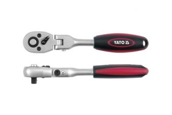 Трещотка с шарниром 3/8" 242мм (YT-0326)