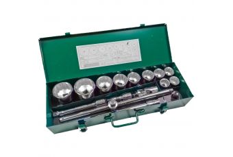 Набор торцевых головок 3/4" (15шт) (Таможенная система) (S09148)