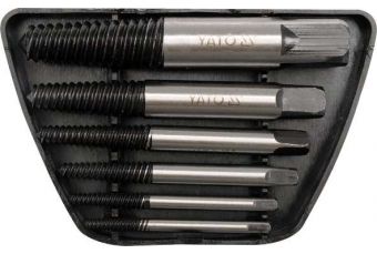 Screw extractor set 6 pcs (YT-0590)