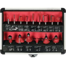 Набор фрез по дереву | 15 шт (YT-68007)