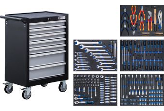 Workshop Trolley | 7 Drawers | with 246 Tools (6060)
