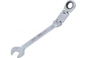 Комбинированный гаечный ключ с торцевой головкой | двойной шарнир | 19 мм (6179)
