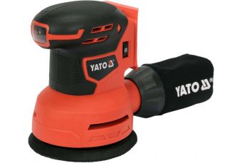 Аккумуляторная эксцентриковая шлифовальная машинка 125 мм | 18 В (YT-82753)