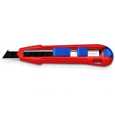 Нож со сменным лезвием 18 мм CutiX KNIPEX (9010165BK)