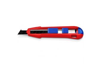 Нож со сменным лезвием 18 мм CutiX KNIPEX (9010165BK)