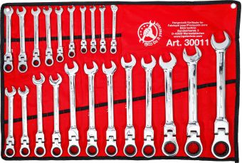 Uzgriežņu atslēgas komplekts | 6 - 32 mm | 22 preces (30011)