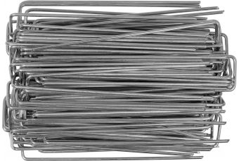 Набор стальных штифтов для крепления агротекстиля | 100 штук (91060)