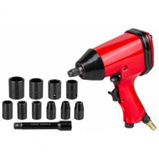 Пневматический гайковерт с набором инструментов | 12,5 мм (1/2") | 17 шт. (LX500)