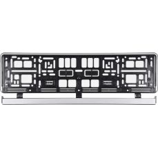 Рамка номерного знака | серебристая (83290)