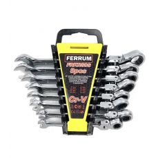 Набор торцевых ключей | шарнирных | 8-19 мм | 8 шт (SK5308)