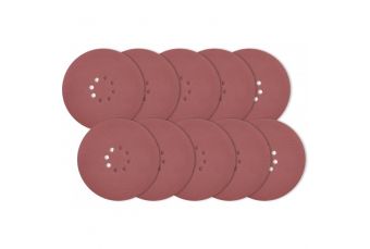 Наждачная бумага (липучка) | с отверстиями | 225 мм / P120 | 10 шт (PD225120S)