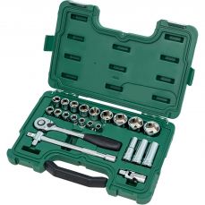 Muciņu komplekts 1/2" 23gab (ST09005SJ)