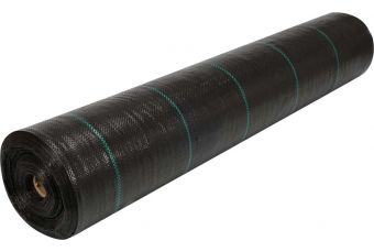 Agrotekstilmateriāli velmēti | melnā | 90 g/m² | 1,6x50 m (91052)