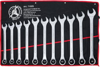 Набор комбинированных гаечных ключей | XXL | 34 - 50 мм | 11 шт. (71025)