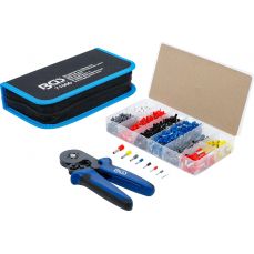 Обжимные клещи для муфт 0,25-10 мм² | с рядом проволочных клемм 0,5 - 10 мм² (71000B)
