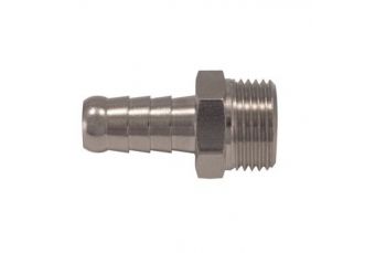 Переходник с наружной резьбой - 1/8" - 6мм (211806)