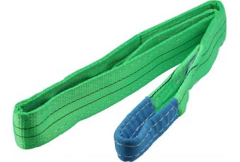 Строп тканый 2т, 2м, 60мм, двухслойный, петля (82271)