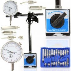 Циферблатный индикатор с магнитной подставкой и наконечниками (M57661)