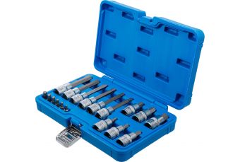 Bit Socket Set | 6.3 mm (1/4") / 12.5 mm (1/2") Drive | internal Hexagon | 18 pcs. (5171)