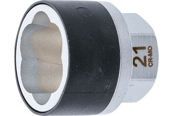 Twist Socket (Spiral Profile) / Screw Extractor | External Hexagon Drive 21 mm | 21 mm (7510-21)