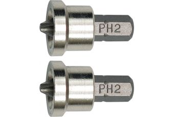 Screwdriver bit 2 pcs set (65800)