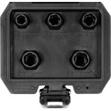 Twist socket set 5pcs (YT-06038)