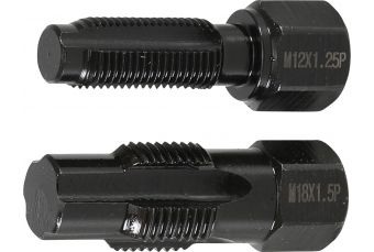Инструмент для ремонта резьбы кислородного датчика | M18 x 1,5 мм | M12 x 1,25 мм | 2 шт. (65591)