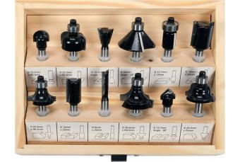 Набор фрез по дереву | 12 предметов (22552)