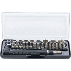 Бит и Socket / Hexagon Key Set | 6,3 мм (1/4") привод | 26 шт. (20802)