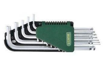 Набор шестигранных ключей с круглой головкой 9шт (1.5-10) S09105