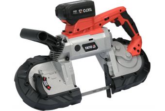 Band saw 18v, cutting range 127 mm - battery 4 ah (YT-82187)