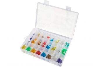 Ассортимент автомобильных предохранителей | мини / стандарт / макси | 88 шт. (YT-83147)