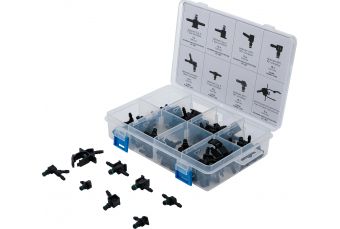 Ассортимент разъемов обратного трубопровода дизельного топлива | 85 шт (74301)