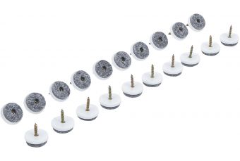 Felt Pads Set | with Pin | Ø 24 mm | 20 pcs. (80862)