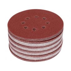 Круг шлиф./липучке перф. 8 отверстий 150мм Р220 50шт  (YT-834598)