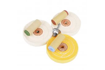 Cleaning and Polishing Set | Discs, Paste, and Compounds | 7 pcs. (CP07)