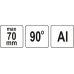 Угловой зажим | угол 90° (YT-65136)