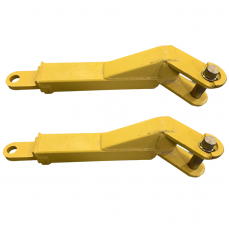 Запасная часть для гидравлического подъемника QJY3.8-G, 2-ступенчатые когти 711-1051 мм (2шт) (QJY38G2SA)