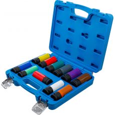 Набор защитных головок | 12,5 мм (1/2")| 15 - 27 мм и других специальных колесных головок | 11 шт. (74254)