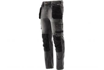 Брюки STRETCH JEANS STEEL GREY раз.M (YT-79061)