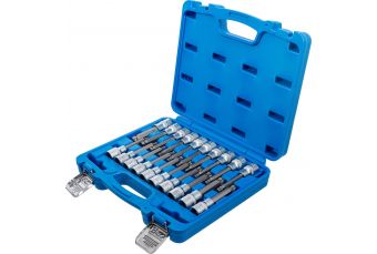 Набор торцевых головок | 12,5 мм (1/2") | Hex / T-Star (Torx) / Spline (XZN) | шарнирный | 20 шт. (5170)