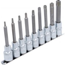 Набор нажимных торцевых головок | 12,5 мм (1/2") | T-Star с отверстием (Torx) T20 - T60 | 9 шт. (5178)