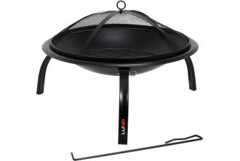 Кострище стальное с откидными ножками 56*39см (99912)