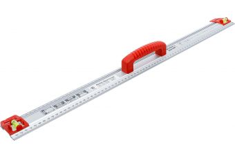 Линейка для резки и разметки | с ручкой и спиртовым уровнем | 750 мм (50866)