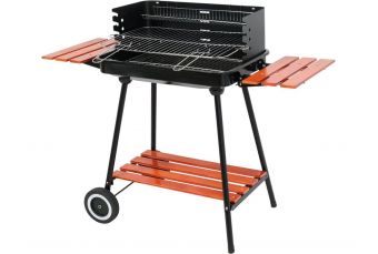 Угольный гриль с решеткой полок 53*33см (99911)