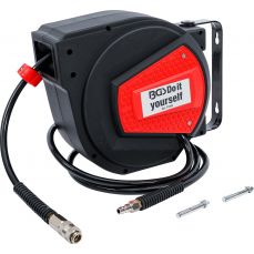 Шланг для сжатого воздуха с автоматической катушкой | 8x10 м + 1,5 м (71055)